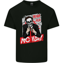 Ready for Monday Funny Work Skull Mens Cotton T-Shirt Tee Top Black