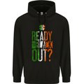 Ready to Black out St. Patrick's Day MMA Mens Hoodie Black