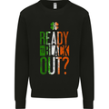 Ready to Black out St. Patrick's Day MMA Mens Sweatshirt Jumper Black