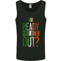 Ready to Black out St. Patrick's Day MMA Mens Vest Tank Top Black