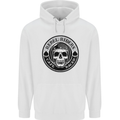 Rebel Cafe Racer Biker Motorbike Motorcycle Childrens Kids Hoodie White