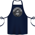 Rebel Cafe Racer Biker Motorbike Motorcycle Cotton Apron 100% Organic Navy Blue