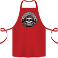 Rebel Cafe Racer Biker Motorbike Motorcycle Cotton Apron 100% Organic Red