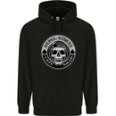 Rebel Cafe Racer Biker Motorbike Motorcycle Mens 80% Cotton Hoodie Black