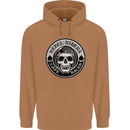Rebel Cafe Racer Biker Motorbike Motorcycle Mens 80% Cotton Hoodie Caramel Latte