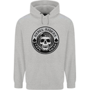 Rebel Cafe Racer Biker Motorbike Motorcycle Mens 80% Cotton Hoodie Sports Grey