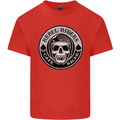 Rebel Cafe Racer Biker Motorbike Motorcycle Mens Cotton T-Shirt Tee Top Red