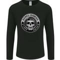 Rebel Cafe Racer Biker Motorbike Motorcycle Mens Long Sleeve T-Shirt Black