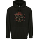 Rebel Wings Motorcycle Originals Childrens Kids Hoodie Black