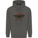 Rebel Wings Motorcycle Originals Childrens Kids Hoodie Storm Grey
