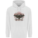 Rebel Wings Motorcycle Originals Childrens Kids Hoodie White