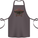 Rebel Wings Motorcycle Originals Cotton Apron 100% Organic Dark Grey