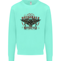 Rebel Wings Motorcycle Originals Kids Sweatshirt Jumper Peppermint