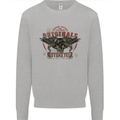 Rebel Wings Motorcycle Originals Kids Sweatshirt Jumper Sports Grey