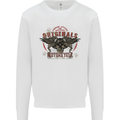 Rebel Wings Motorcycle Originals Kids Sweatshirt Jumper White