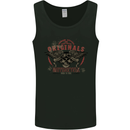 Rebel Wings Motorcycle Originals Mens Vest Tank Top Black