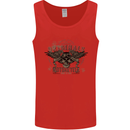 Rebel Wings Motorcycle Originals Mens Vest Tank Top Red