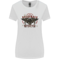 Rebel Wings Motorcycle Originals Womens Wider Cut T-Shirt White