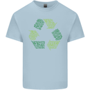 Recycle Bike Fun Cyclist Funny Kids T-Shirt Childrens Light Blue