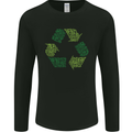 Recycle Bike Fun Cyclist Funny Mens Long Sleeve T-Shirt Black