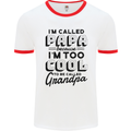 Grandparents Day Im Called Papa Mens Ringer T-Shirt White/Red