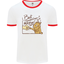 Best Bearded Dragon Mom Ever Mens Ringer T-Shirt White/Red