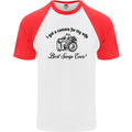 Camera for My Wife Photographer Photography Mens S/S Baseball T-Shirt White/Red