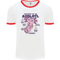 Axoloti Anatomy Mens Ringer T-Shirt White/Red