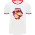 Dinosaur Expert Mens Ringer T-Shirt White/Red