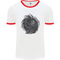 A Porcupine Mens Ringer T-Shirt White/Red