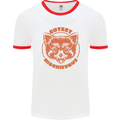 Red Panda Cutest Mischievous Mens White Ringer T-Shirt White/Red