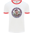 King Airborne Mens Ringer T-Shirt White/Red
