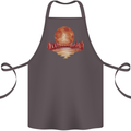 Red Moon Lake Universe Cosmos Space Cotton Apron 100% Organic Dark Grey