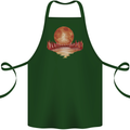 Red Moon Lake Universe Cosmos Space Cotton Apron 100% Organic Forest Green