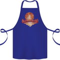 Red Moon Lake Universe Cosmos Space Cotton Apron 100% Organic Royal Blue