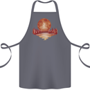 Red Moon Lake Universe Cosmos Space Cotton Apron 100% Organic Steel