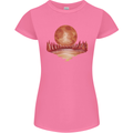 Red Moon Lake Universe Cosmos Space Womens Petite Cut T-Shirt Azalea