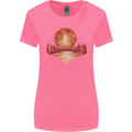 Red Moon Lake Universe Cosmos Space Womens Wider Cut T-Shirt Azalea