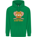 Red Panda Bear Funny Sleep Sleeping Childrens Kids Hoodie Irish Green