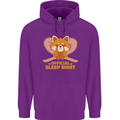 Red Panda Bear Funny Sleep Sleeping Childrens Kids Hoodie Purple