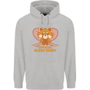 Red Panda Bear Funny Sleep Sleeping Childrens Kids Hoodie Sports Grey