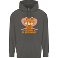 Red Panda Bear Funny Sleep Sleeping Childrens Kids Hoodie Storm Grey