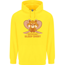 Red Panda Bear Funny Sleep Sleeping Childrens Kids Hoodie Yellow
