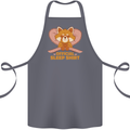 Red Panda Bear Funny Sleep Sleeping Cotton Apron 100% Organic Steel