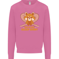 Red Panda Bear Funny Sleep Sleeping Mens Sweatshirt Jumper Azalea