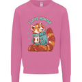 Red Panda Bear I Love Winter Mens Sweatshirt Jumper Azalea