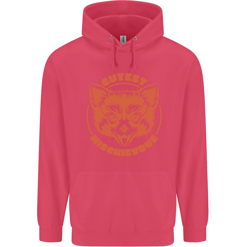 Red Panda Cutest Mischievous Childrens Kids Hoodie Heliconia