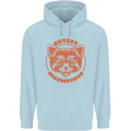 Red Panda Cutest Mischievous Childrens Kids Hoodie Light Blue