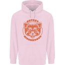 Red Panda Cutest Mischievous Childrens Kids Hoodie Light Pink