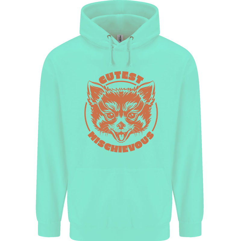 Red Panda Cutest Mischievous Childrens Kids Hoodie Peppermint